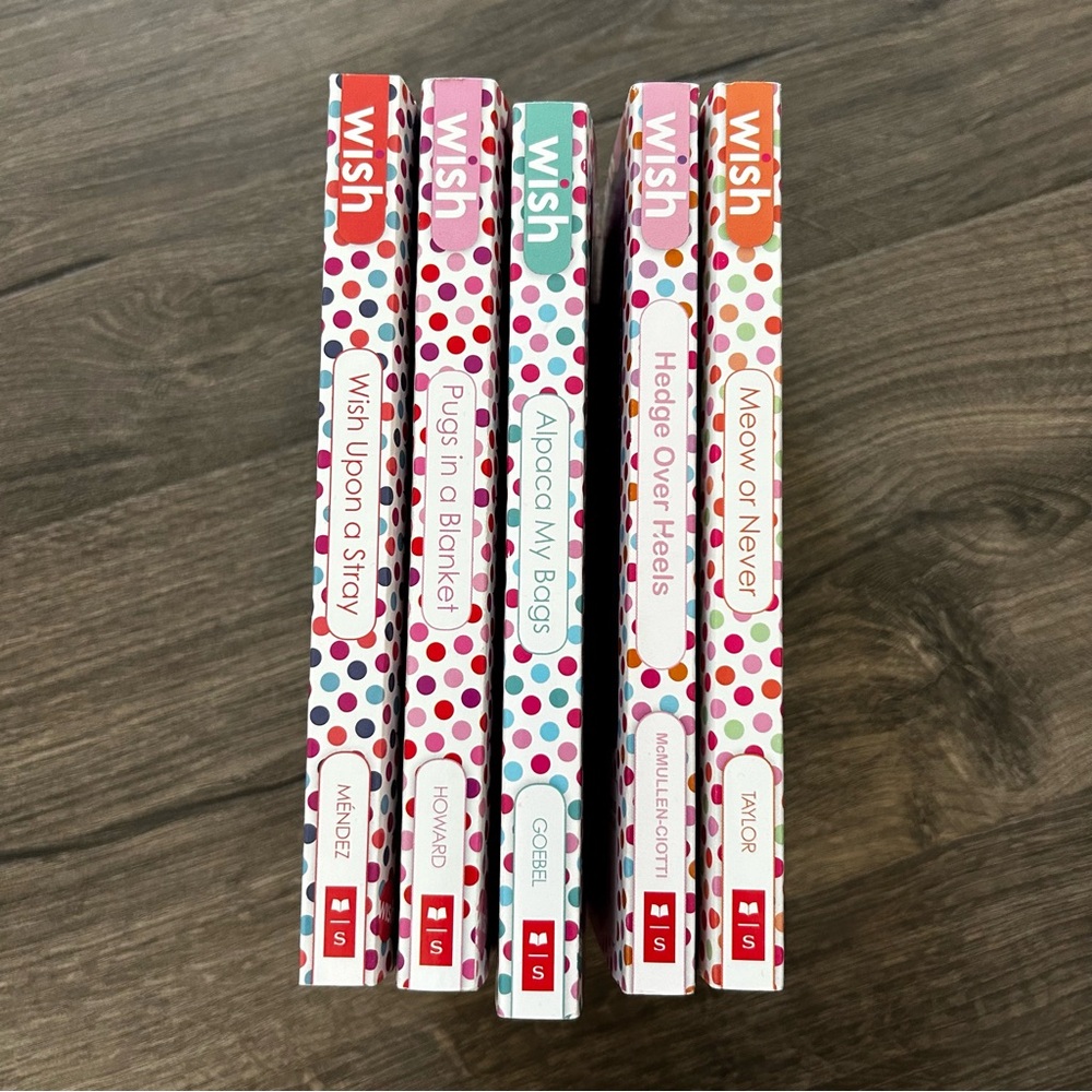 Wish Colorful Polka Dot Book Collection